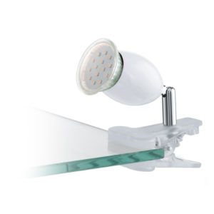 clip-lamp/1 GU10 white ‘BANNY 1’ 1